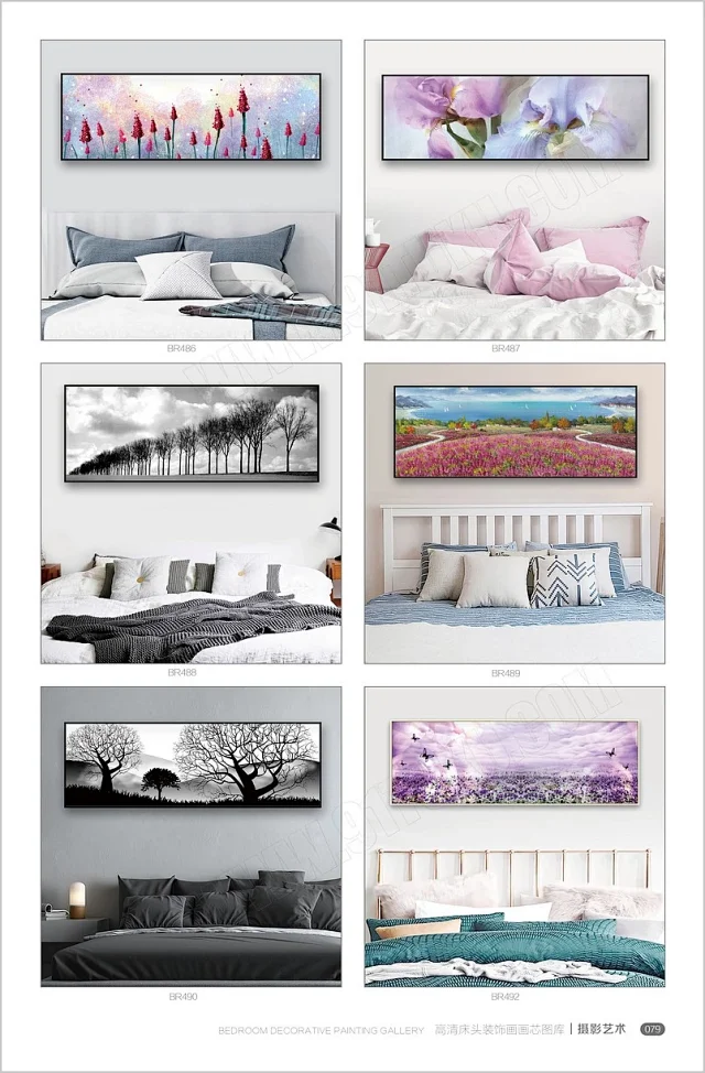 床头画画芯素材图库