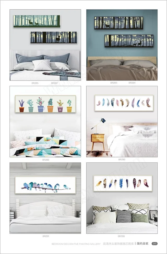 床头画画芯素材图库