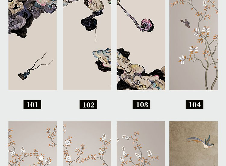 装饰画画芯素材高清新图库现代简约北欧新中式抽象玄关走廊过道