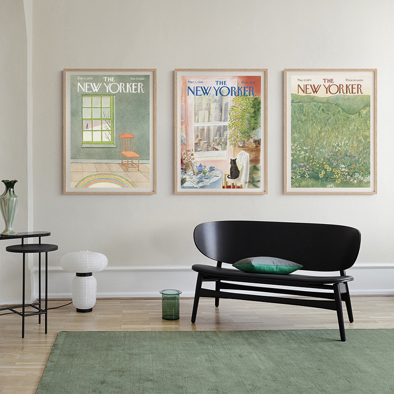 欧式经典法式浪漫小众抽象手绘油画三联画玄关装饰画高清素材图库