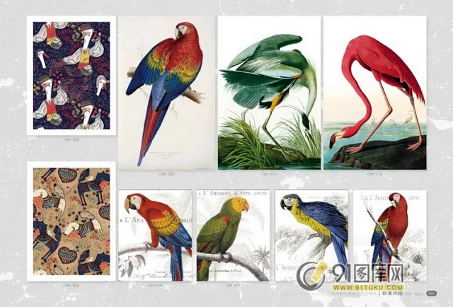 高清装饰画画芯图库第一期 北欧抽像静物建筑客厅装饰画素材