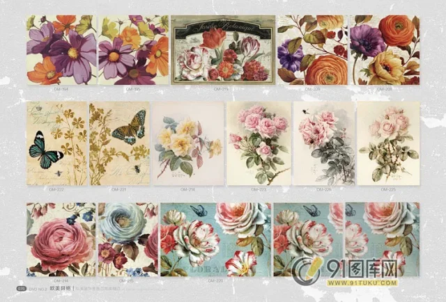 高清装饰画画芯图库第一期 北欧抽像静物建筑客厅装饰画素材