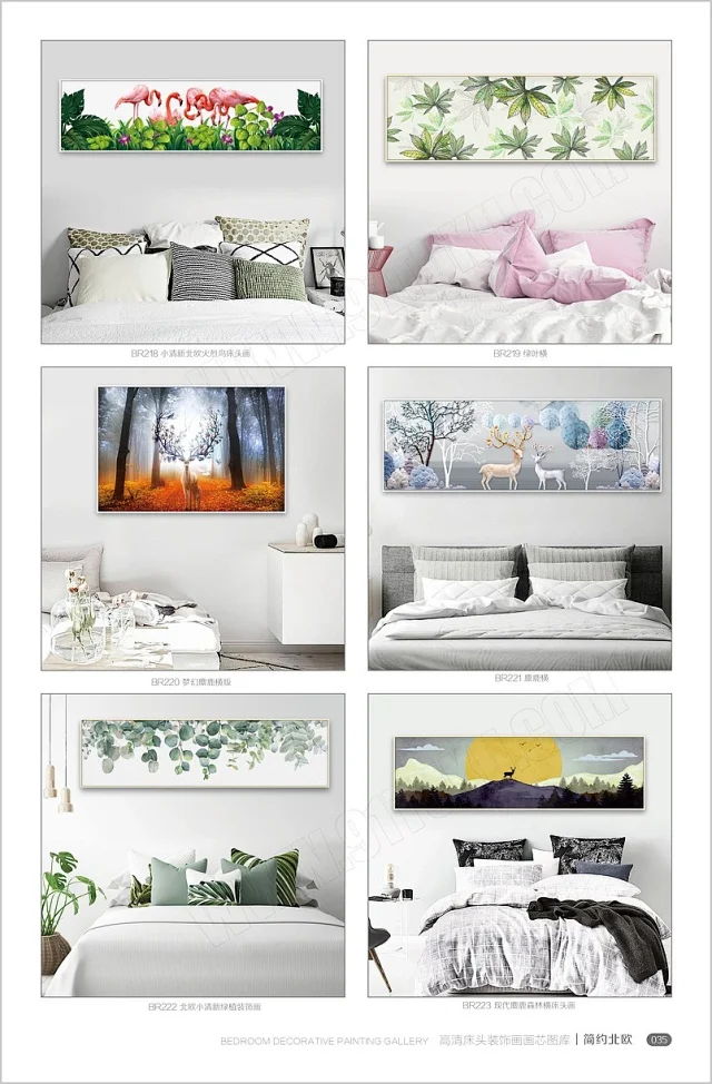 床头画画芯素材图库