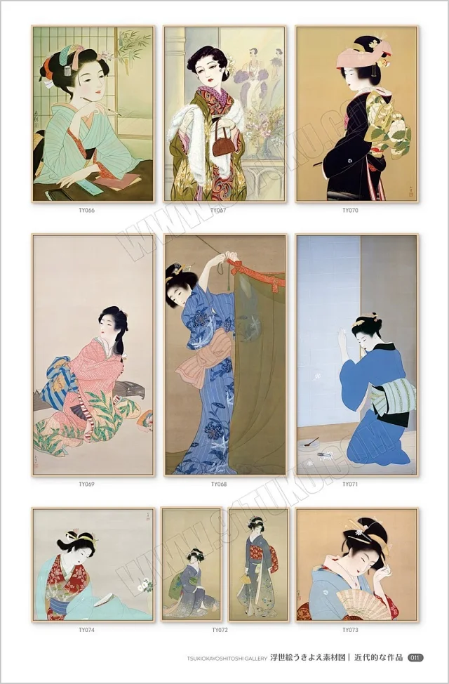 浮世绘素材图库