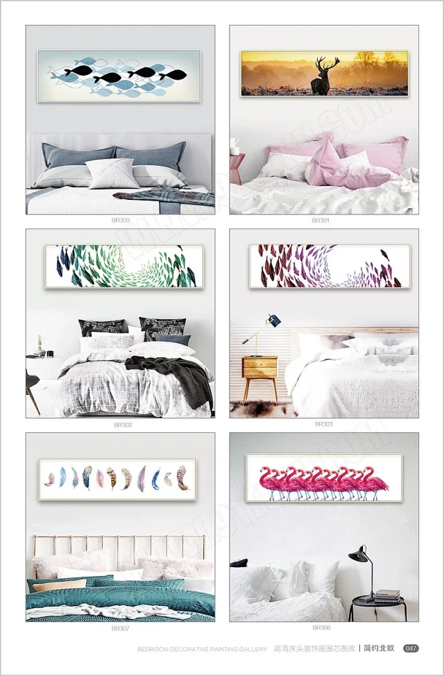 床头画画芯素材图库