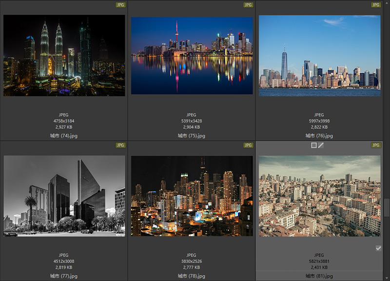 现代轻奢上海城市建筑高楼摄影视觉设计客厅装饰画高清素材图片库