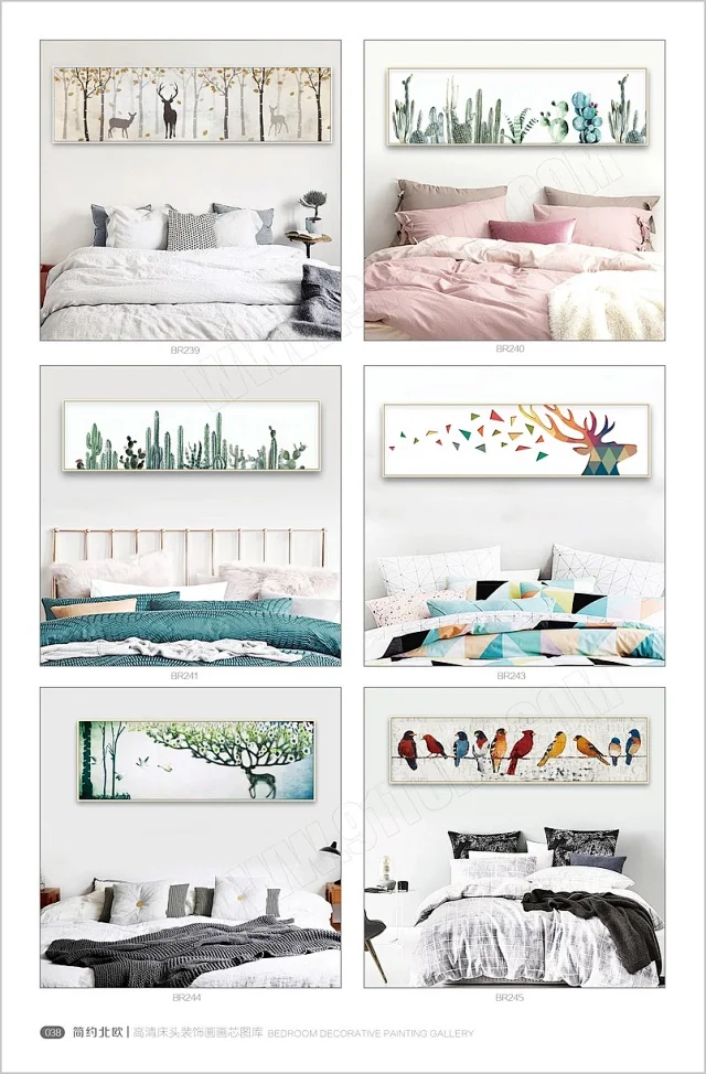 床头画画芯素材图库