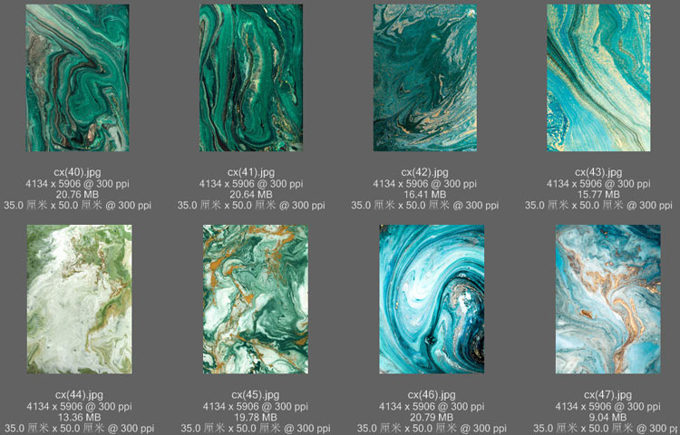 意境蓝色肌理抽象水墨山水大理石纹理背景装饰画高清图设计素材