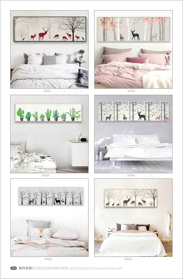 床头画画芯素材图库