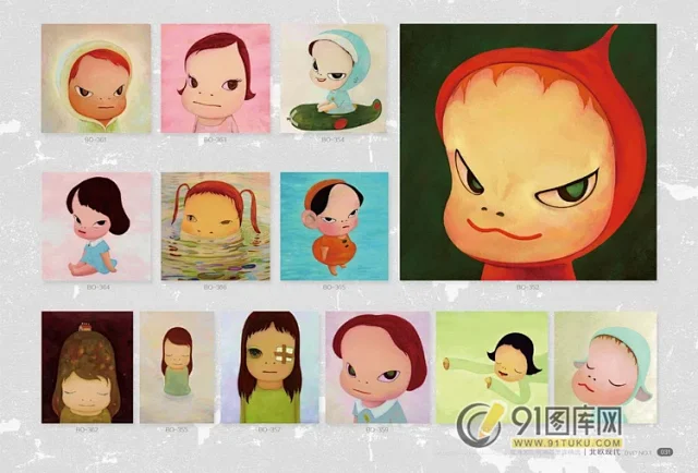 高清装饰画画芯图库第一期 北欧抽像静物建筑客厅装饰画素材