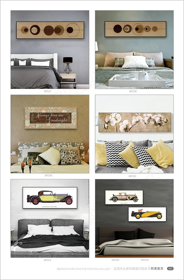 床头画画芯素材图库