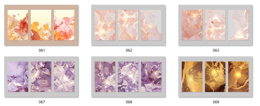 北欧风抽象大理石纹金箔彩色现代简约轻奢装饰画高清素材图库