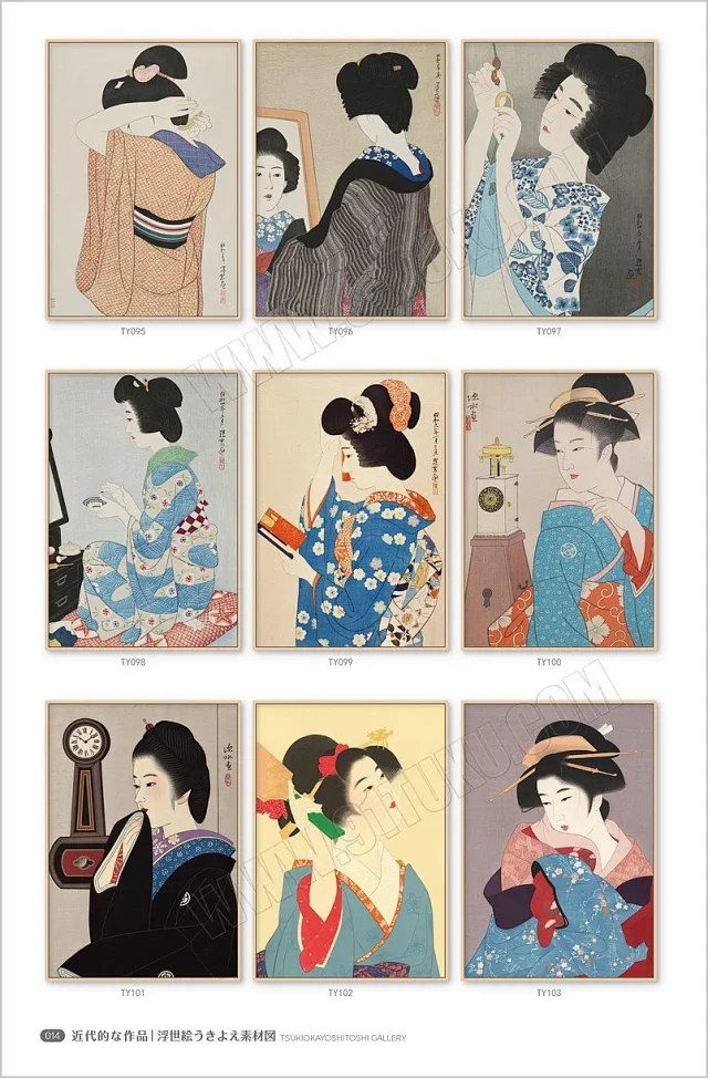 浮世绘素材图库