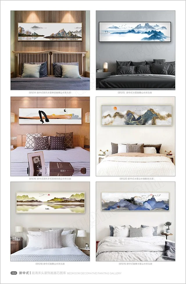 床头画画芯素材图库