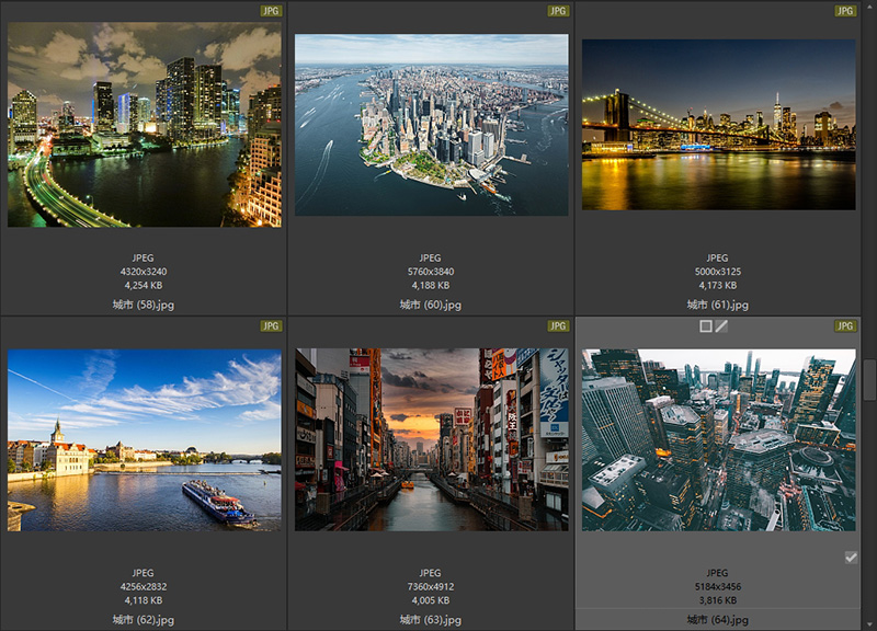 现代轻奢上海城市建筑高楼摄影视觉设计客厅装饰画高清素材图片库