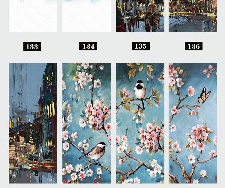 装饰画画芯素材高清新图库现代简约北欧新中式抽象玄关走廊过道