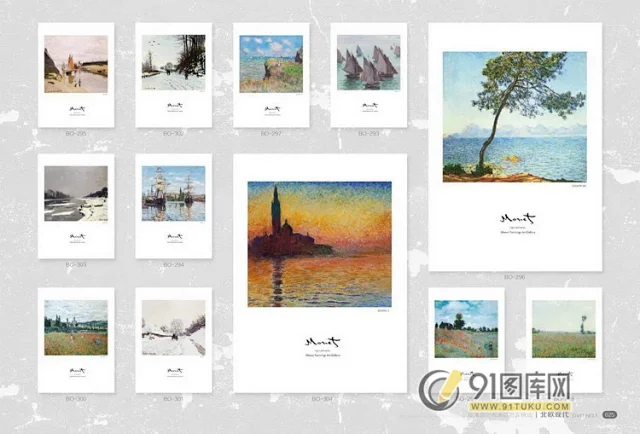 高清装饰画画芯图库第一期 北欧抽像静物建筑客厅装饰画素材