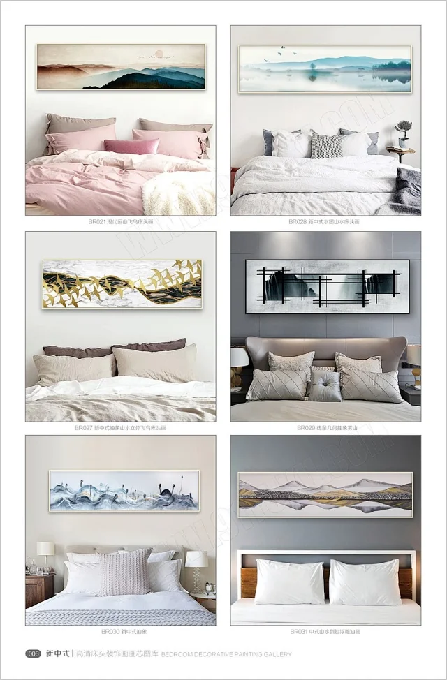 床头画画芯素材图库