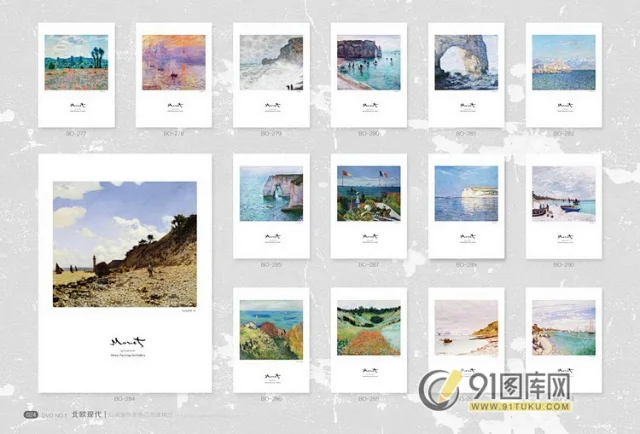 高清装饰画画芯图库第一期 北欧抽像静物建筑客厅装饰画素材