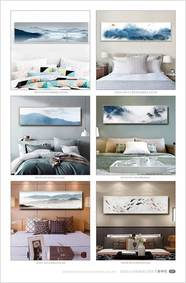 床头画画芯素材图库