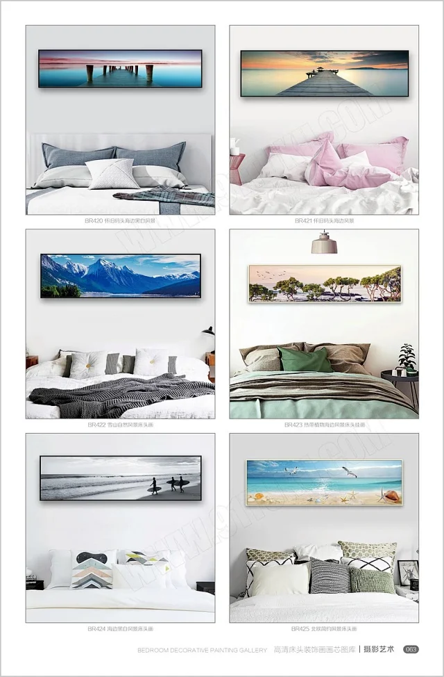 床头画画芯素材图库