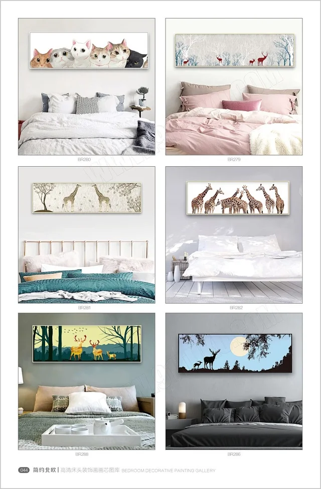 床头画画芯素材图库