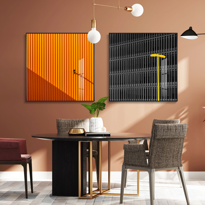 现代简约北欧风工业风莫兰迪色轻奢建筑摄影装饰画画芯高清素材