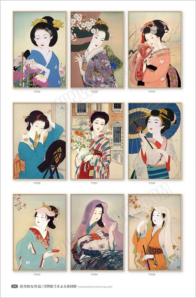 浮世绘素材图库