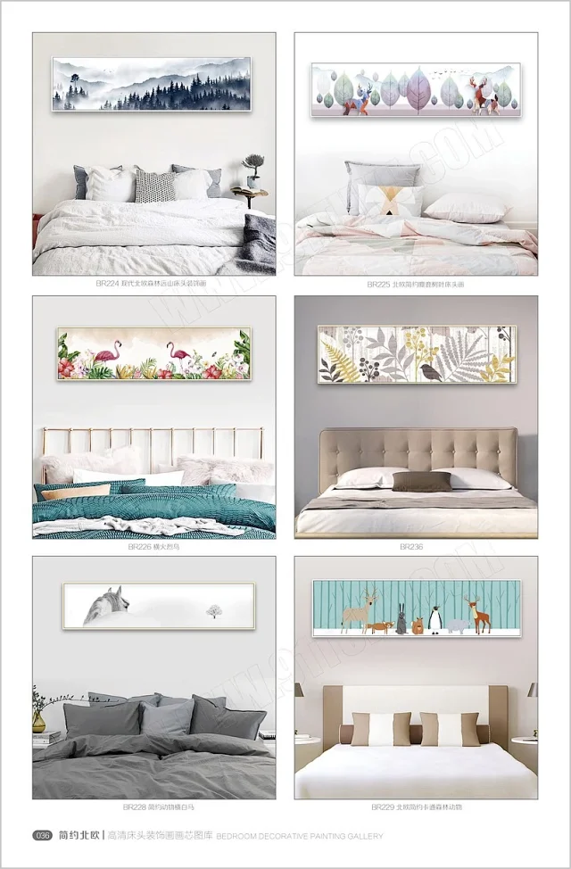 床头画画芯素材图库