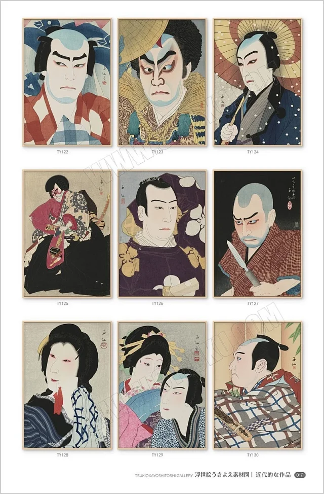 浮世绘素材图库