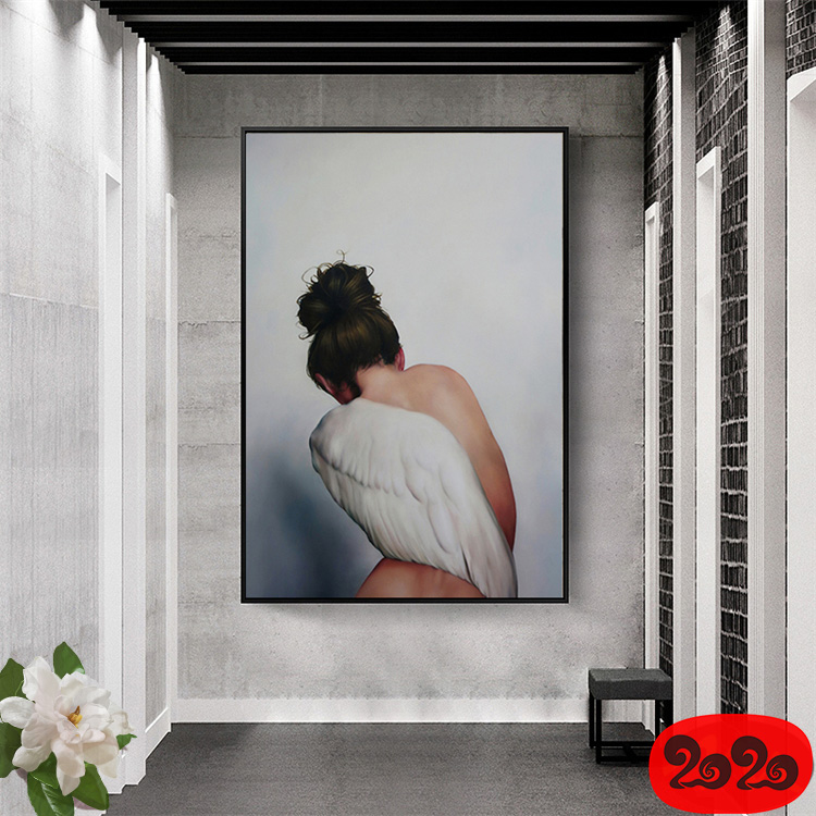 黑白背景装饰画素材高清画芯图库北欧人物动物风景三联画挂画