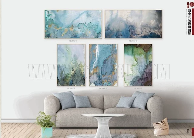 新中式装饰画图库