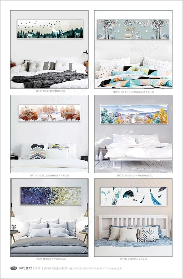 床头画画芯素材图库